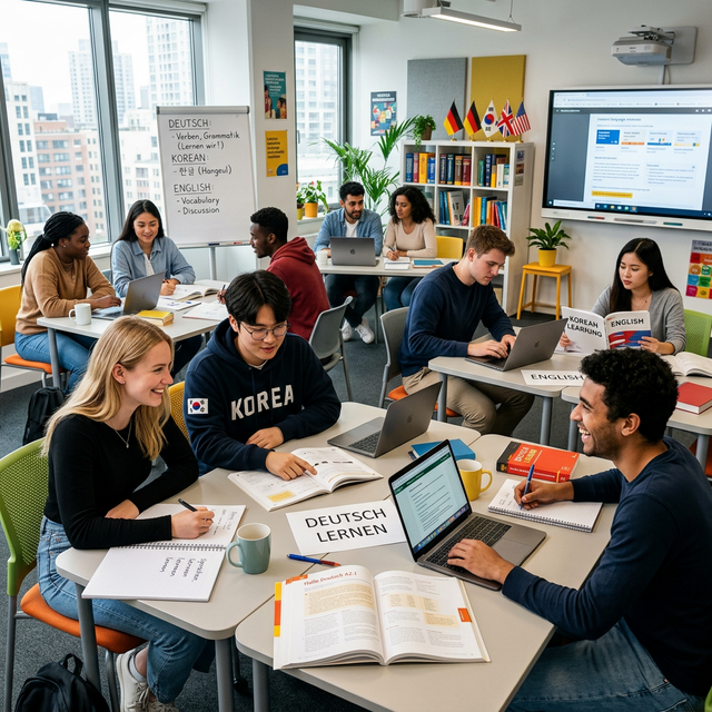 Marian Language Hub - German Korean English Training